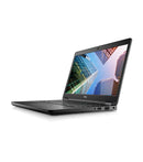 Laptop Dell Latitude 5490 abierta, vista tres cuartos